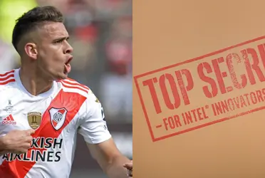 Marcelo Gallardo quiere contar con Rafael Santos Borré y mira la estrategia que comenzó la dirigencia de River Plate para retenerlo.