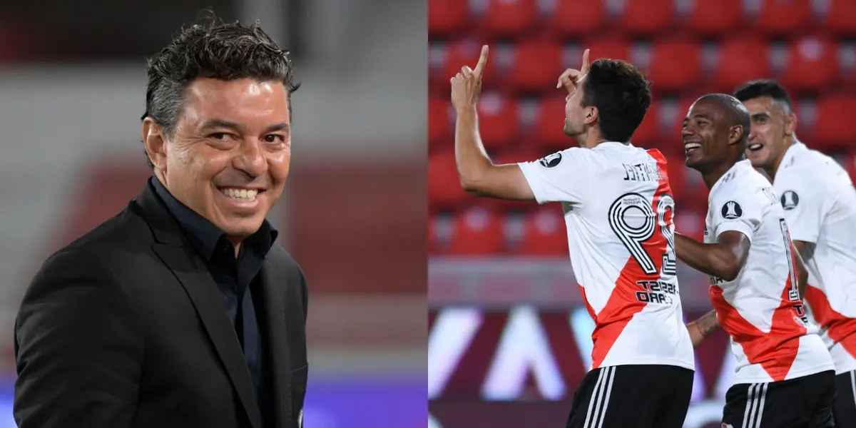 Marcelo Gallardo recibió una gran noticia en la previa del choque entre River Plate y Nacional por los cuartos de la Copa Libertadores.
 