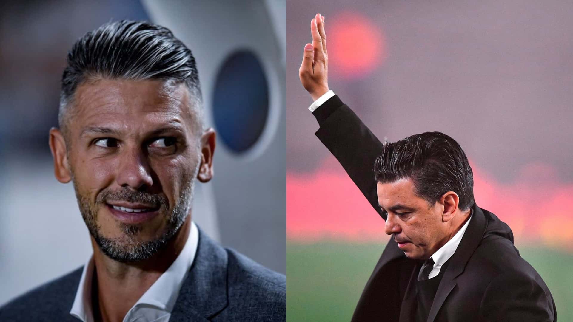 Marcelo Gallardo y Martín Demichelis