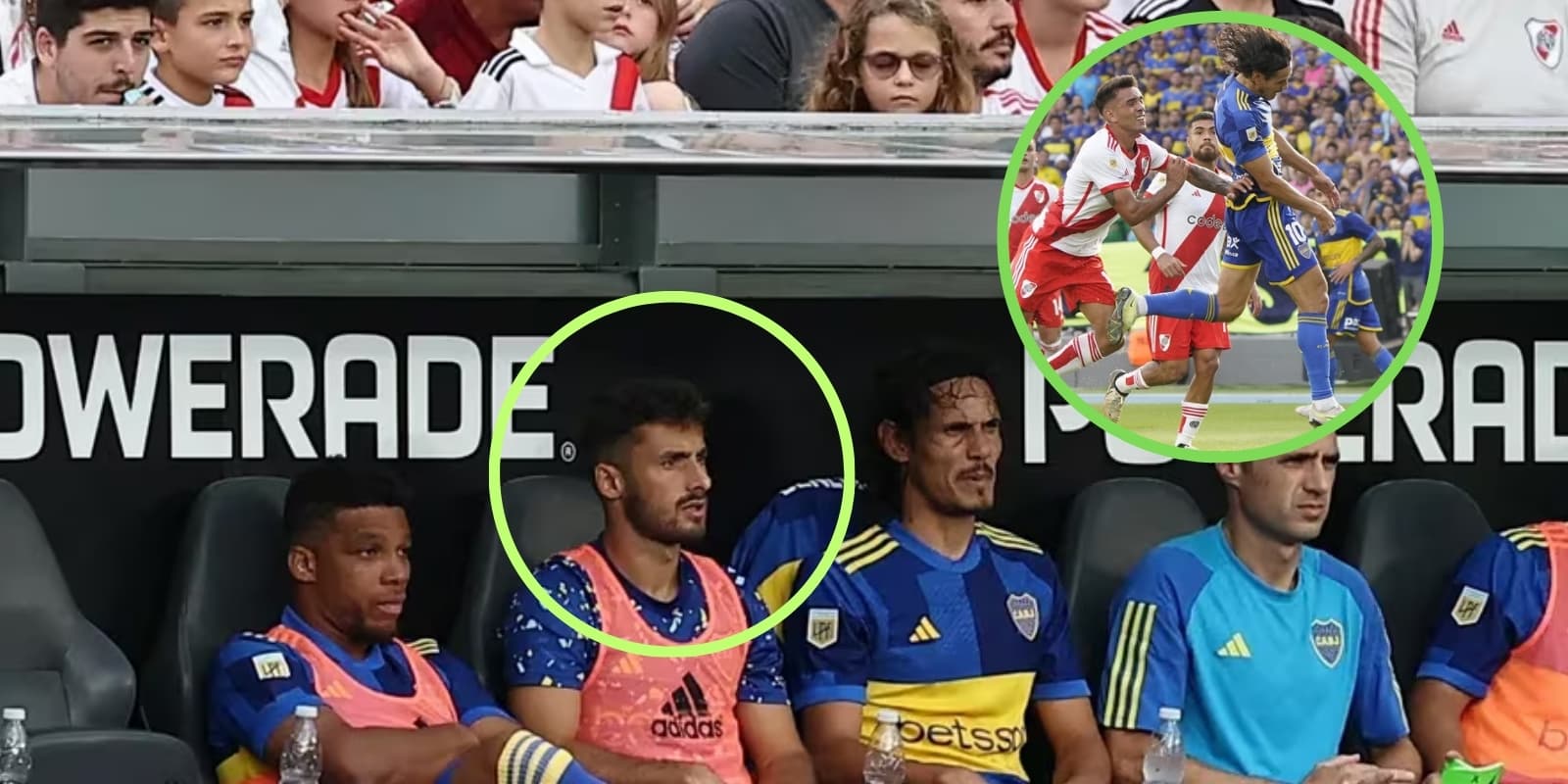 Marcelo Saracchi y el partido de Boca y River.