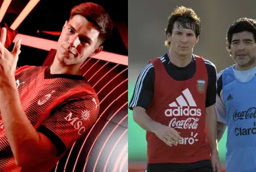 Marco Pellegrino ya es Rossoneri y reveló quién es su máximo referente.