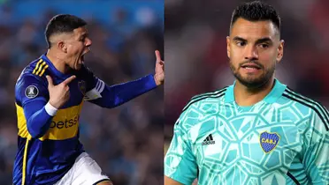 Marcos Rojo y Chiquito Romero