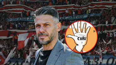 Martín Demichelis, entrenador de River Plate.
