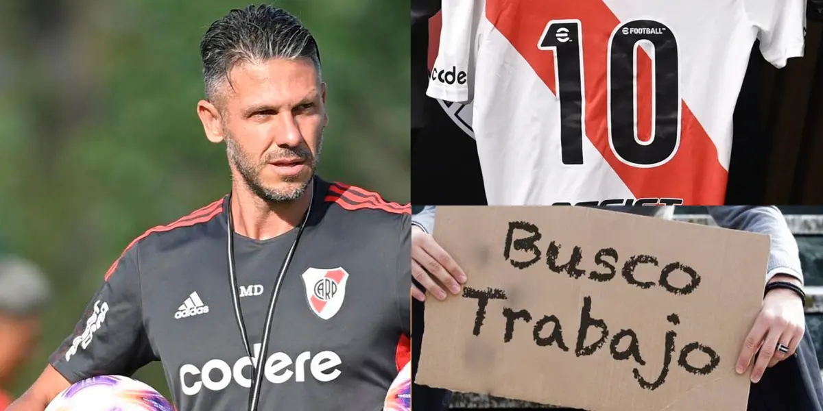 Martín Demichelis lo dejó ir.