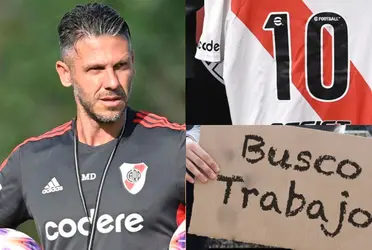 Martín Demichelis lo dejó ir.