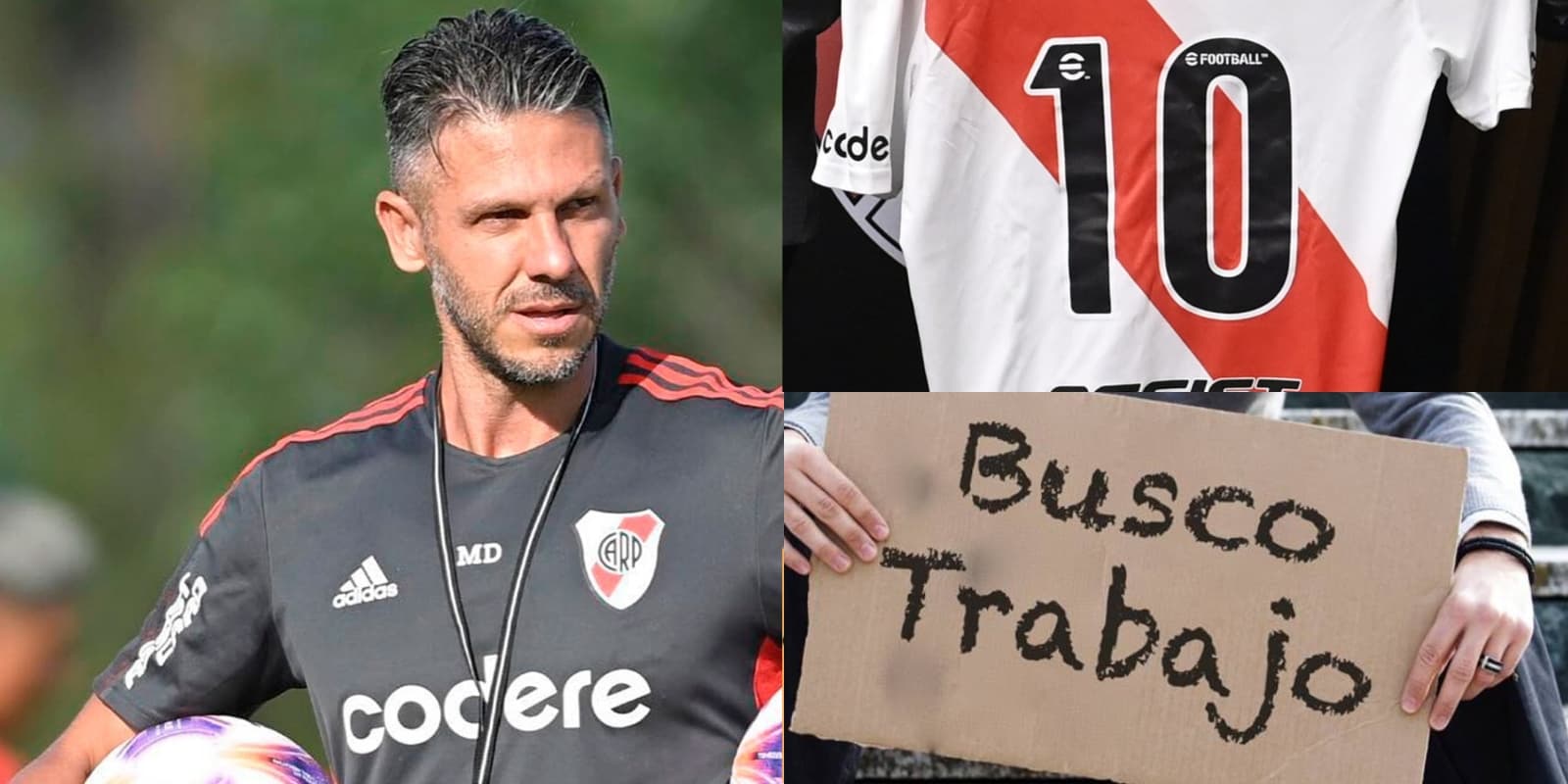 Martín Demichelis lo dejó ir.