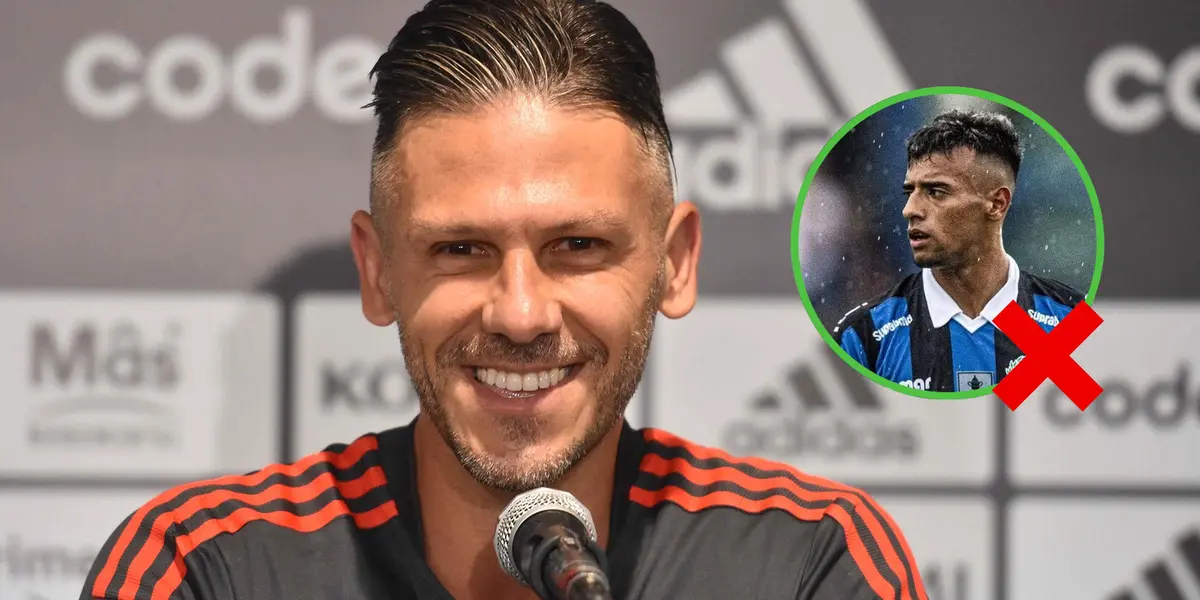 Martín Demichelis sonríe en conferencia de prensa.
