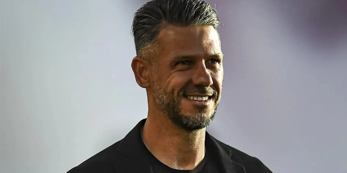 Martín Demichelis sonriendo.