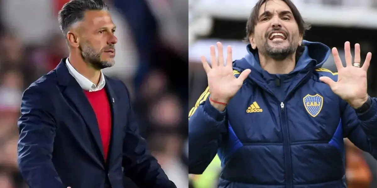 Martín Demichelis y Diego Martínez.