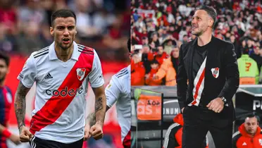 Martín Demichelis y Emanuel Mammana.