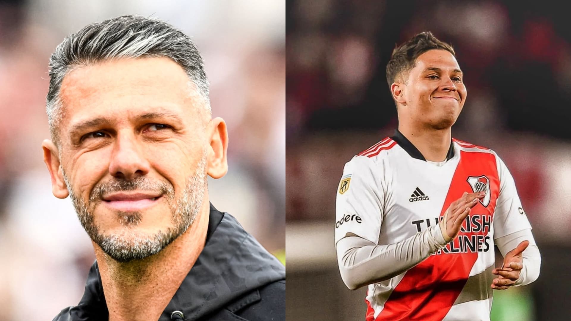 Martín Demichelis y Juanfer Quintero