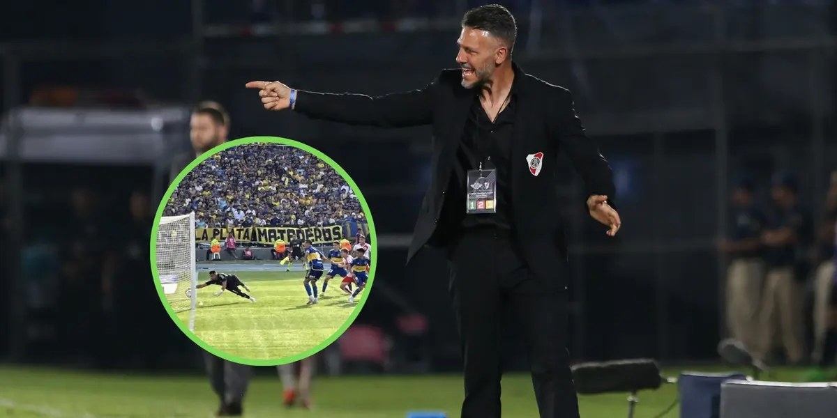 Martín Demichelis y la polémica del superclásico.