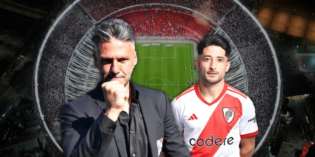 Martín Demichelis y Milton Casco.