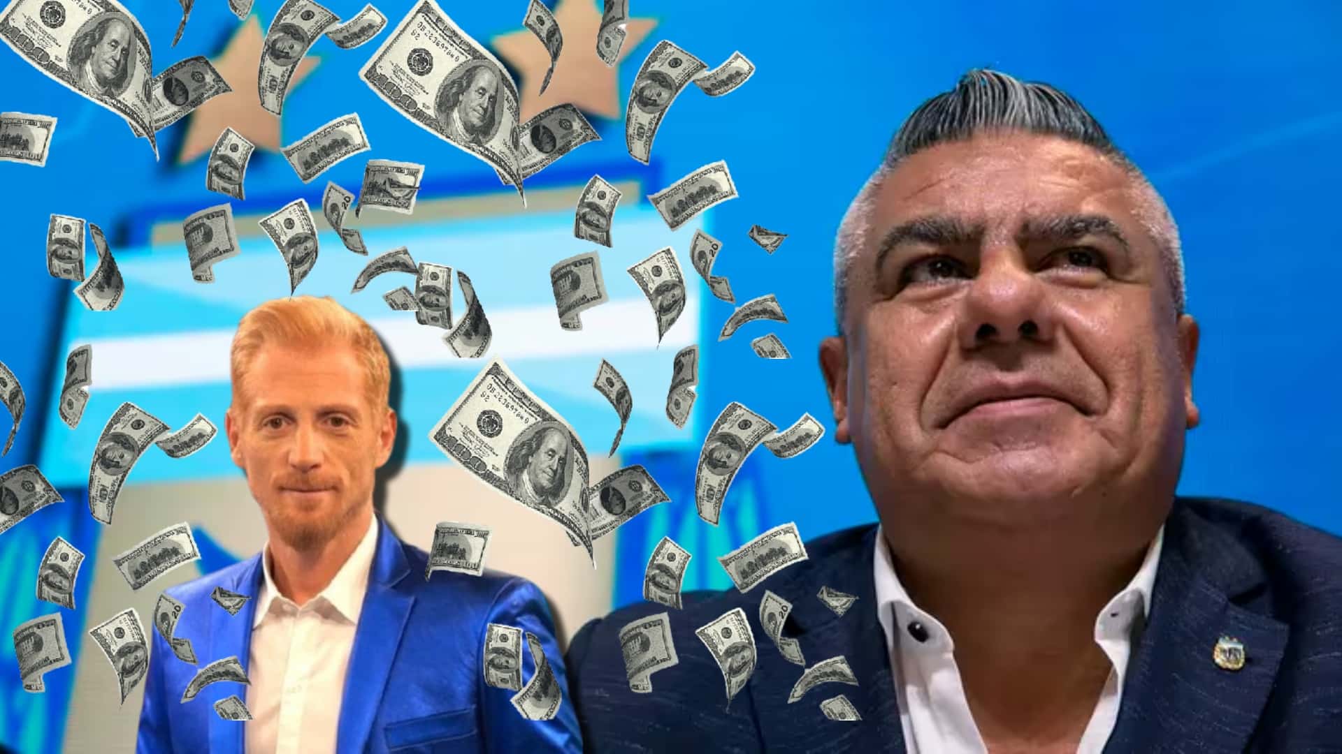 Martín Liberman y Claudio Tapia