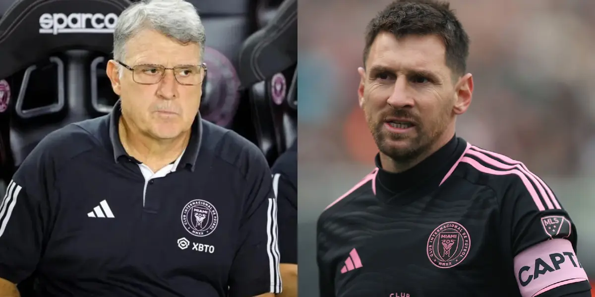 Martino no reemplazó a Messi en el entretiempo