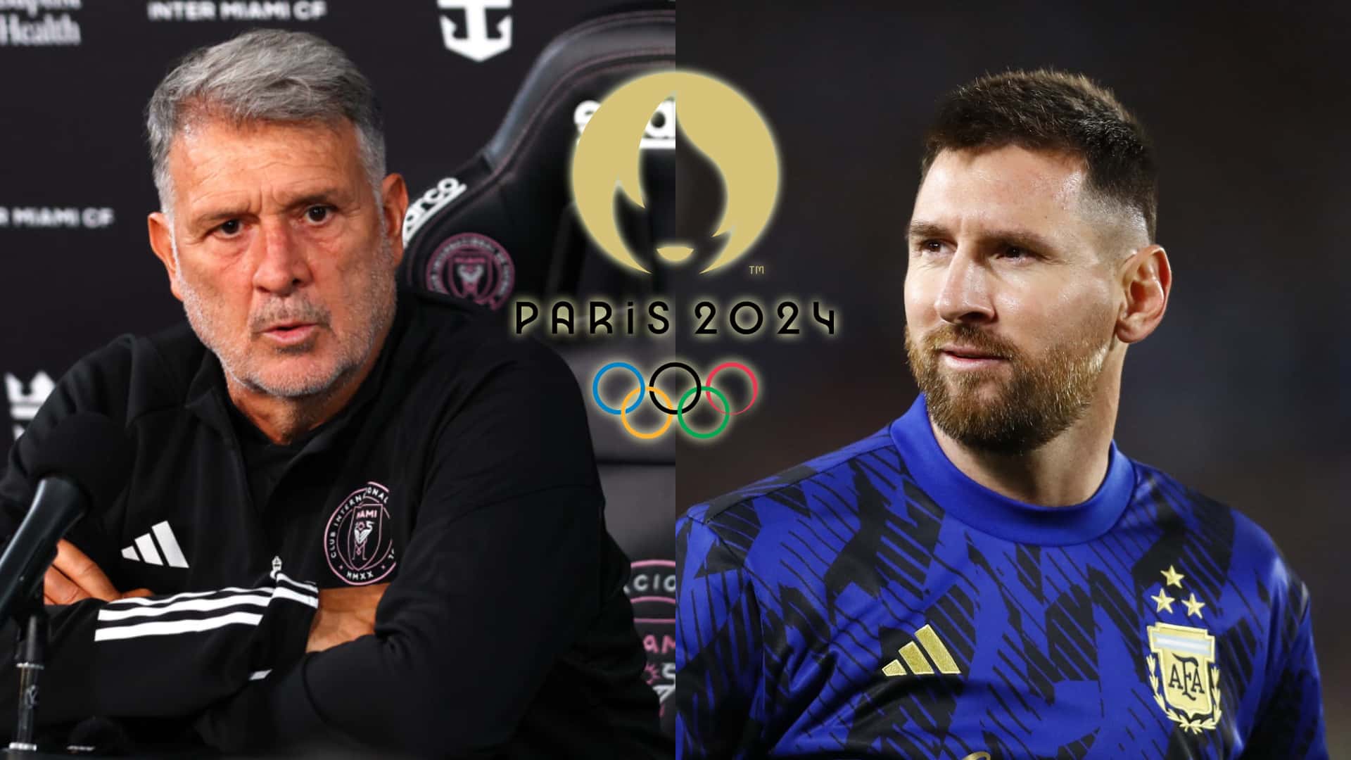 Martino tomó una decisión sobre la chance de ceder a Messi a París 2024