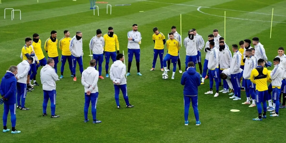 Más allá de la baja del defensor, un importante jugador Xeneize no se entrenó con el grupo por este motivo, ¿Llega ante Sarmiento?