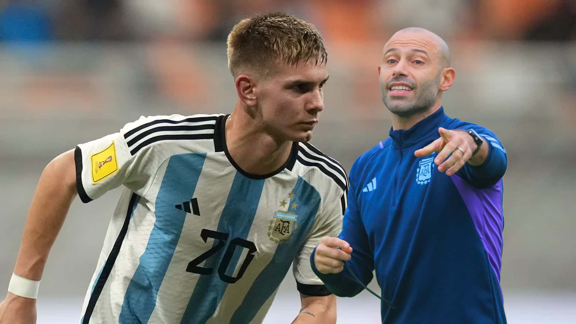 ¿Mascherano convocará a Mastantuono a la Sub-20?