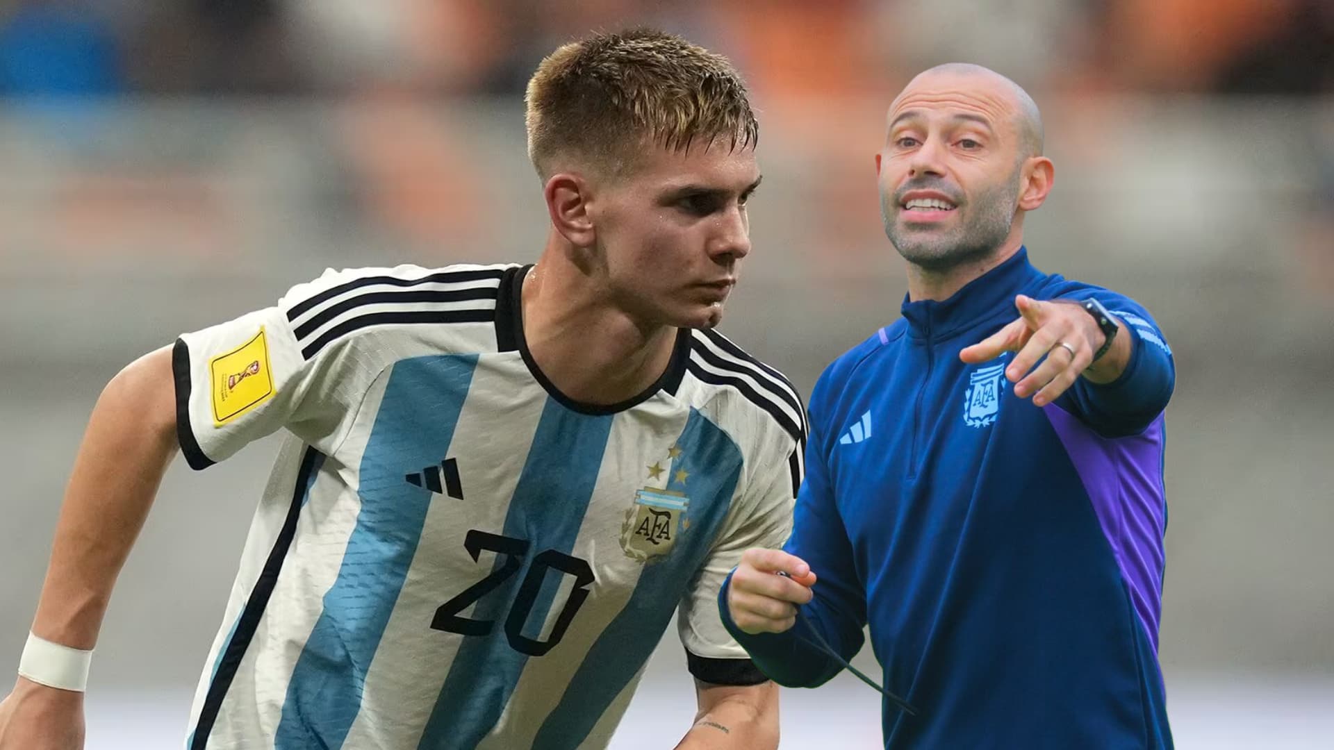 ¿Mascherano convocará a Mastantuono a la Sub-20?