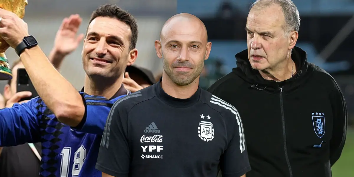 Mascherano fue comparado con un importante DT de Argentina