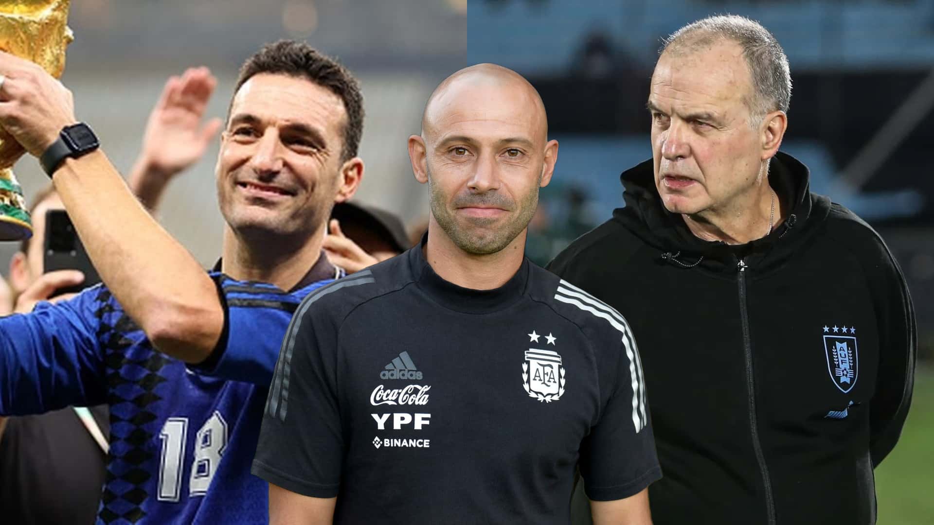 Mascherano fue comparado con un importante DT de Argentina