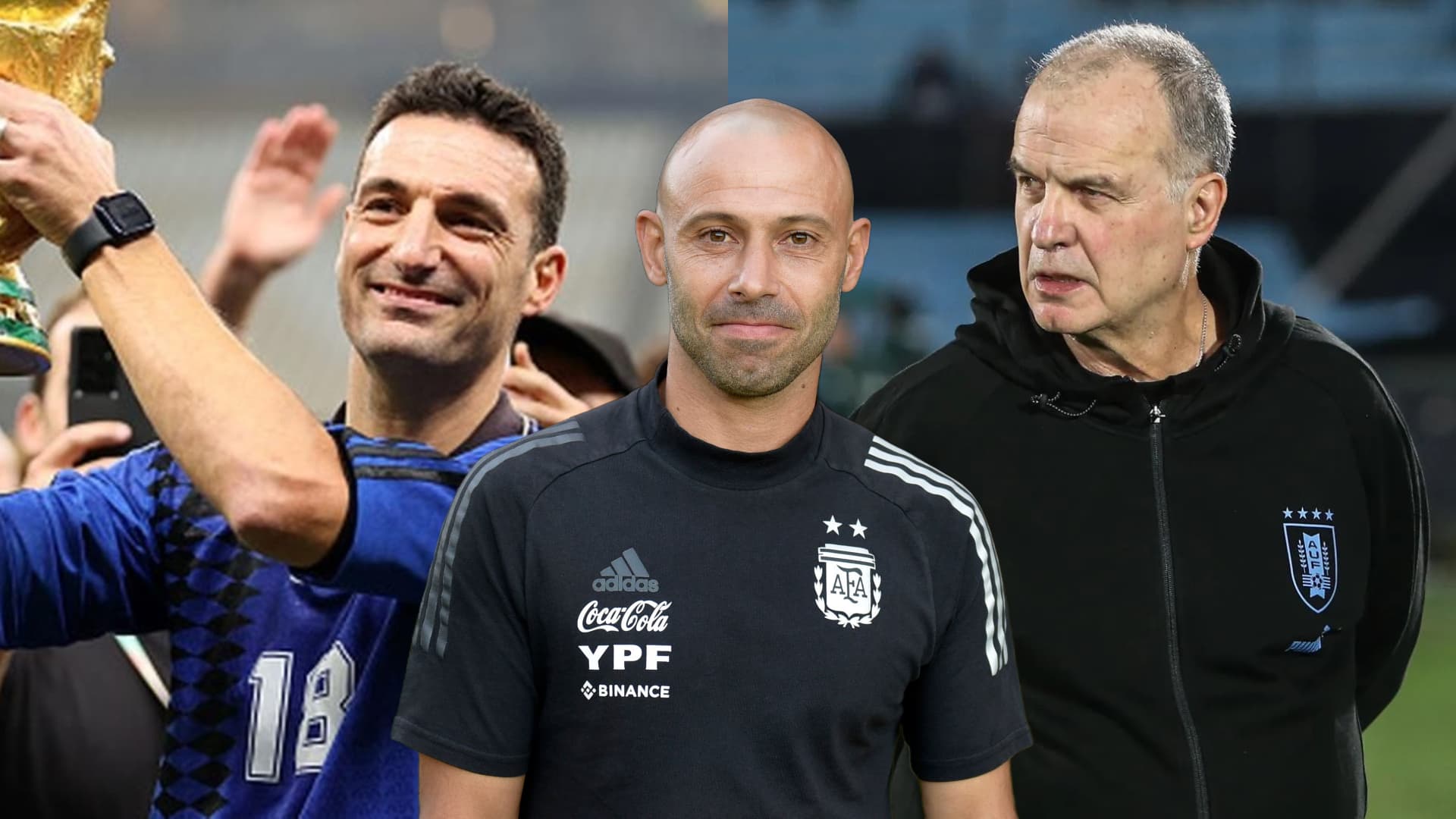 Mascherano fue comparado con un importante DT de Argentina