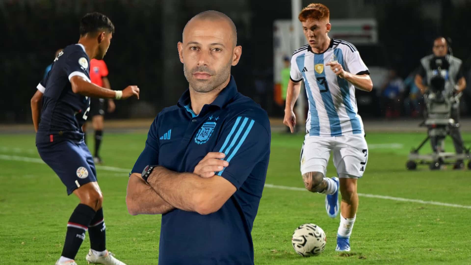 Mascherano no pasó la prueba en el debut del Preolímpico