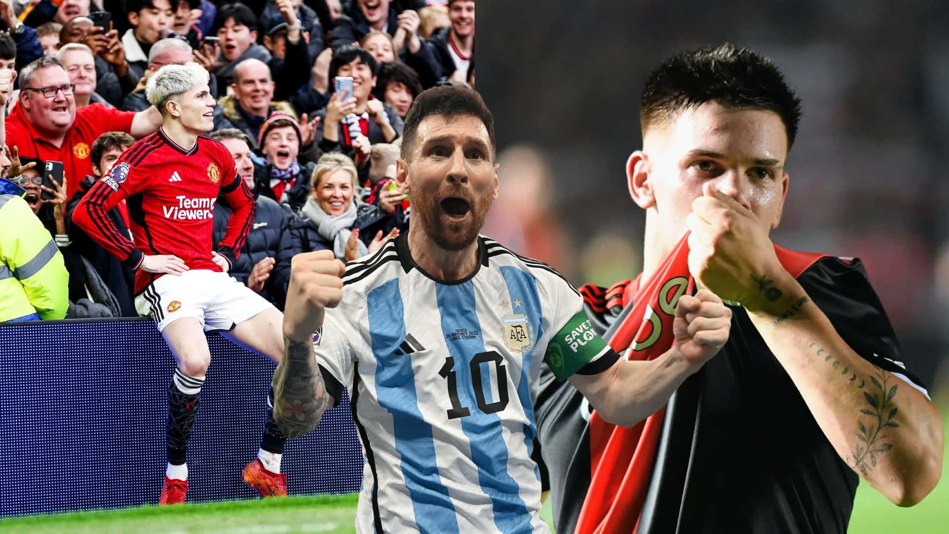 Mastantuono tiene de ídolo a Messi