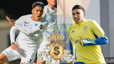 Matías Galarza en el Genk y Equi Fernández en Boca.