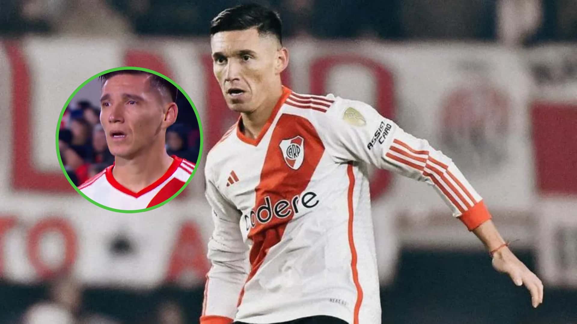 Matías Kranevitter con la camiseta de River Plate (2024).