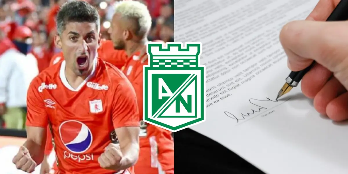 Matías Pisano está libre y predispuesto para escuchar propuestas, por lo que Atlético Nacional empieza a tomar contacto con el jugador