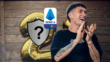 Matías Soulé festejando su cumpleaños número 21