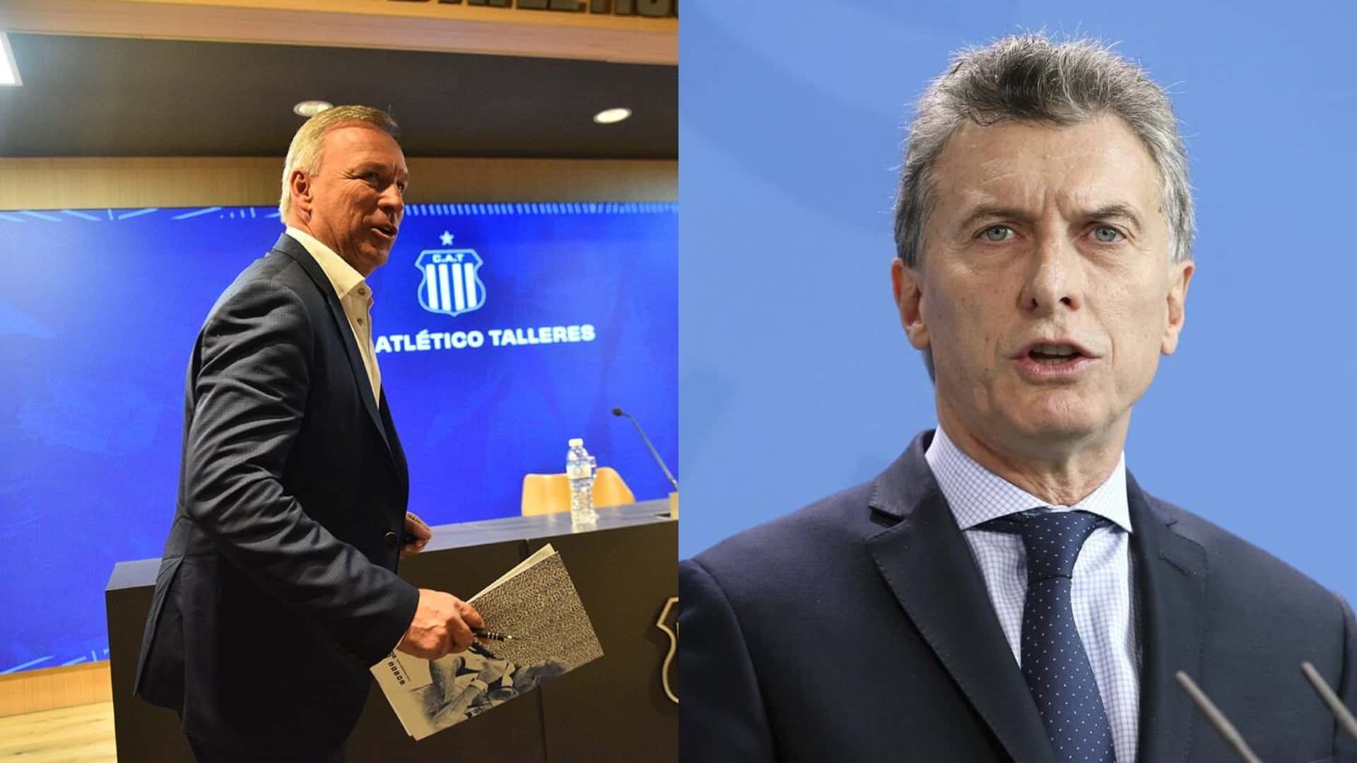 Mauricio Macri y Andrés Fassi