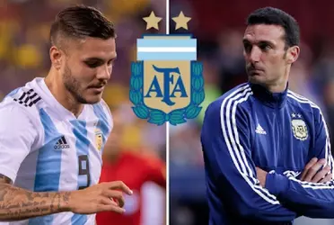 Mauro Icardi fue excluido de la lista de Lionel Scaloni, pero la Selección de Fútbol de Argentina le dejó una condición para su regreso.