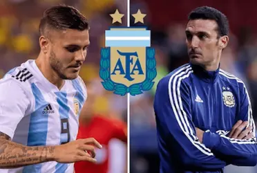 Mauro Icardi fue excluido de la lista de Lionel Scaloni, pero la Selección de Fútbol de Argentina le dejó una condición para su regreso.