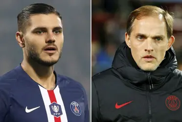 Mauro Icardi no conoce la titularidad fija desde que París Saint Germain Football Club eliminó a Atalanta en la pasada UEFA Champions League.