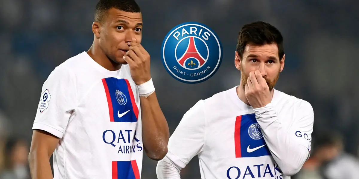 Mbappé habló del trato a Messi en PSG