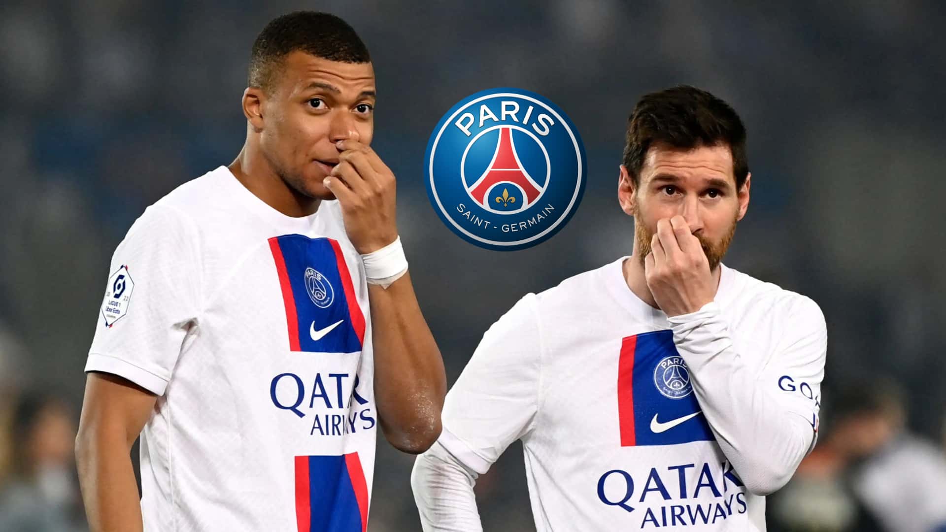 Mbappé habló del trato a Messi en PSG