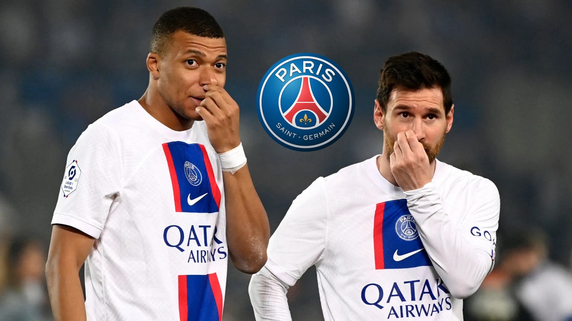 Mbappé habló del trato a Messi en PSG