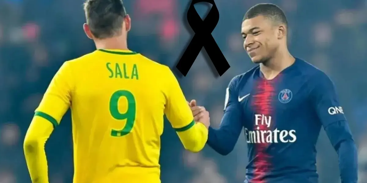Mbappé recordó a Emiliano Sala