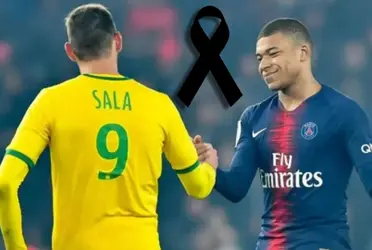 Mbappé recordó a Emiliano Sala