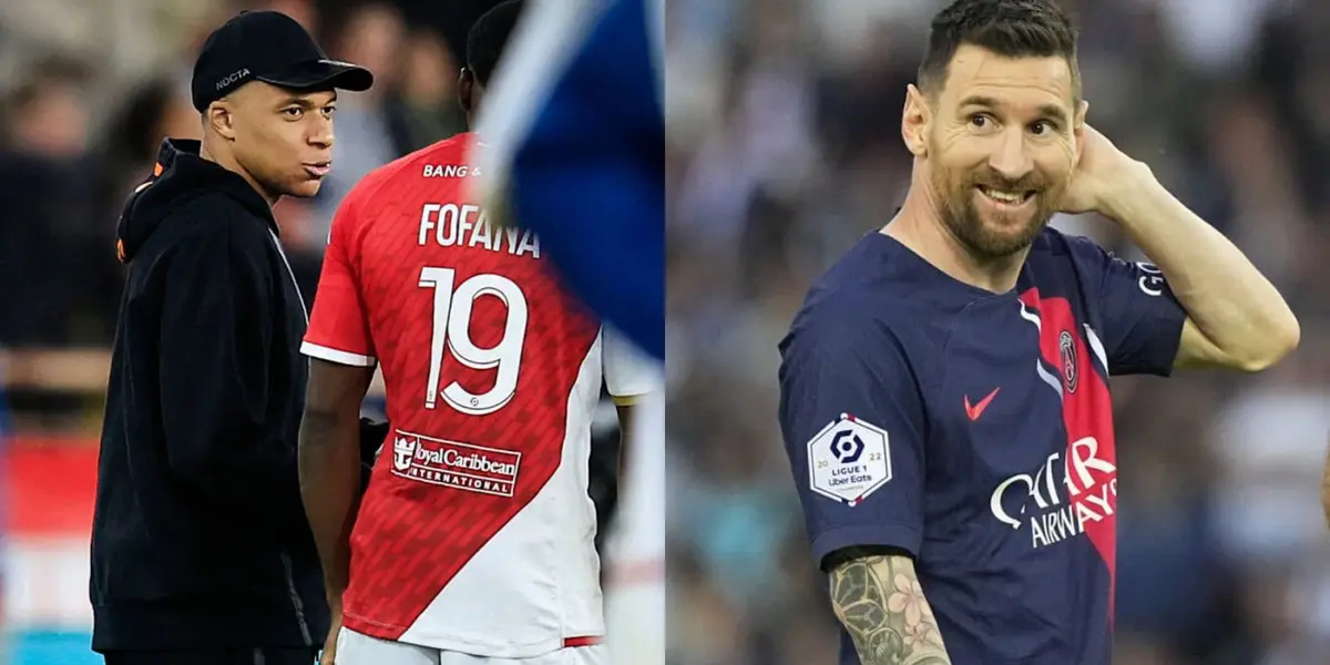 Mbappé sufre en PSG tal como lo hacía Messi
