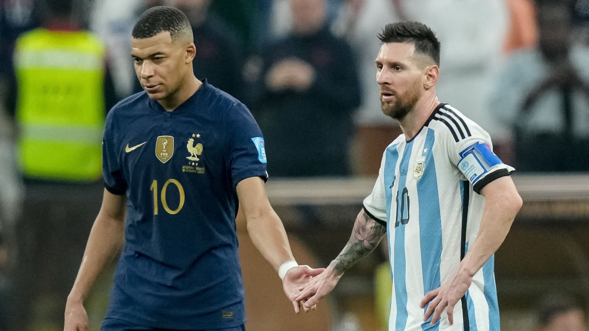 Mbappé volvió a demostrar su amor por Messi