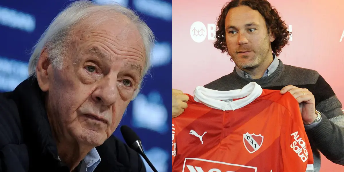 Menotti le dio una lección inolvidable a Milito en Independiente