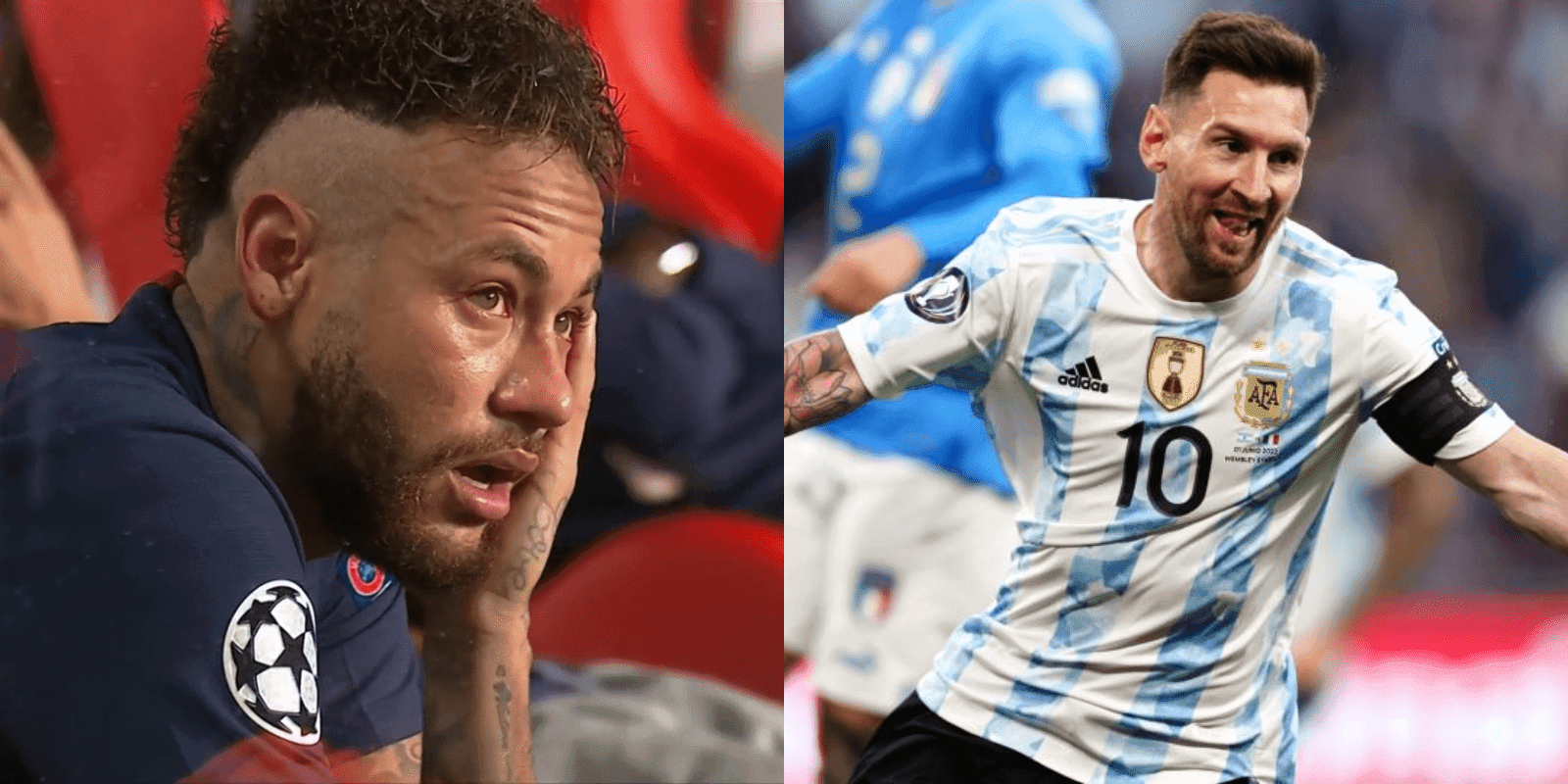 Messi aprovecha sus vacaciones para pasar en familia, mientras que el brasileño solo se dedica a la vida nocturna