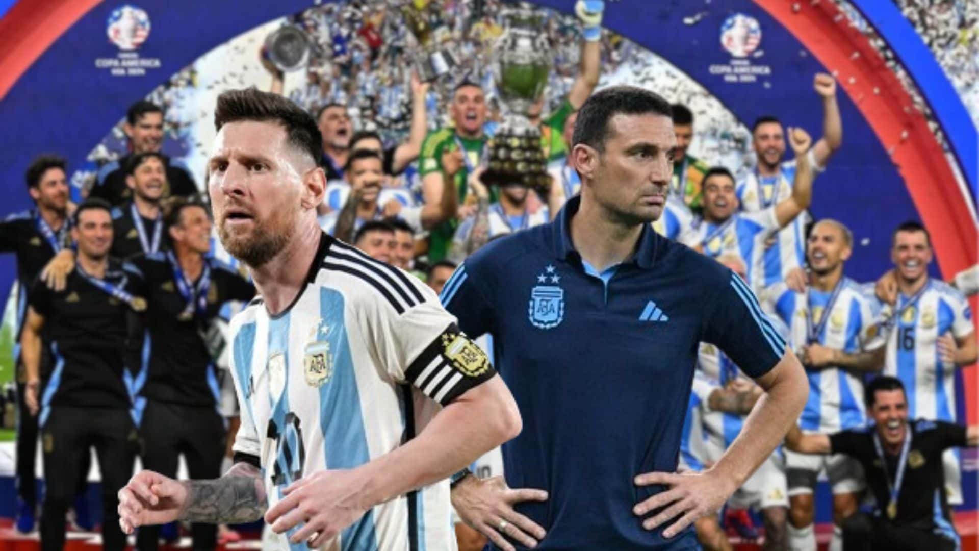 Messi, ausente por lesión en la lista de la Selección Argentina.