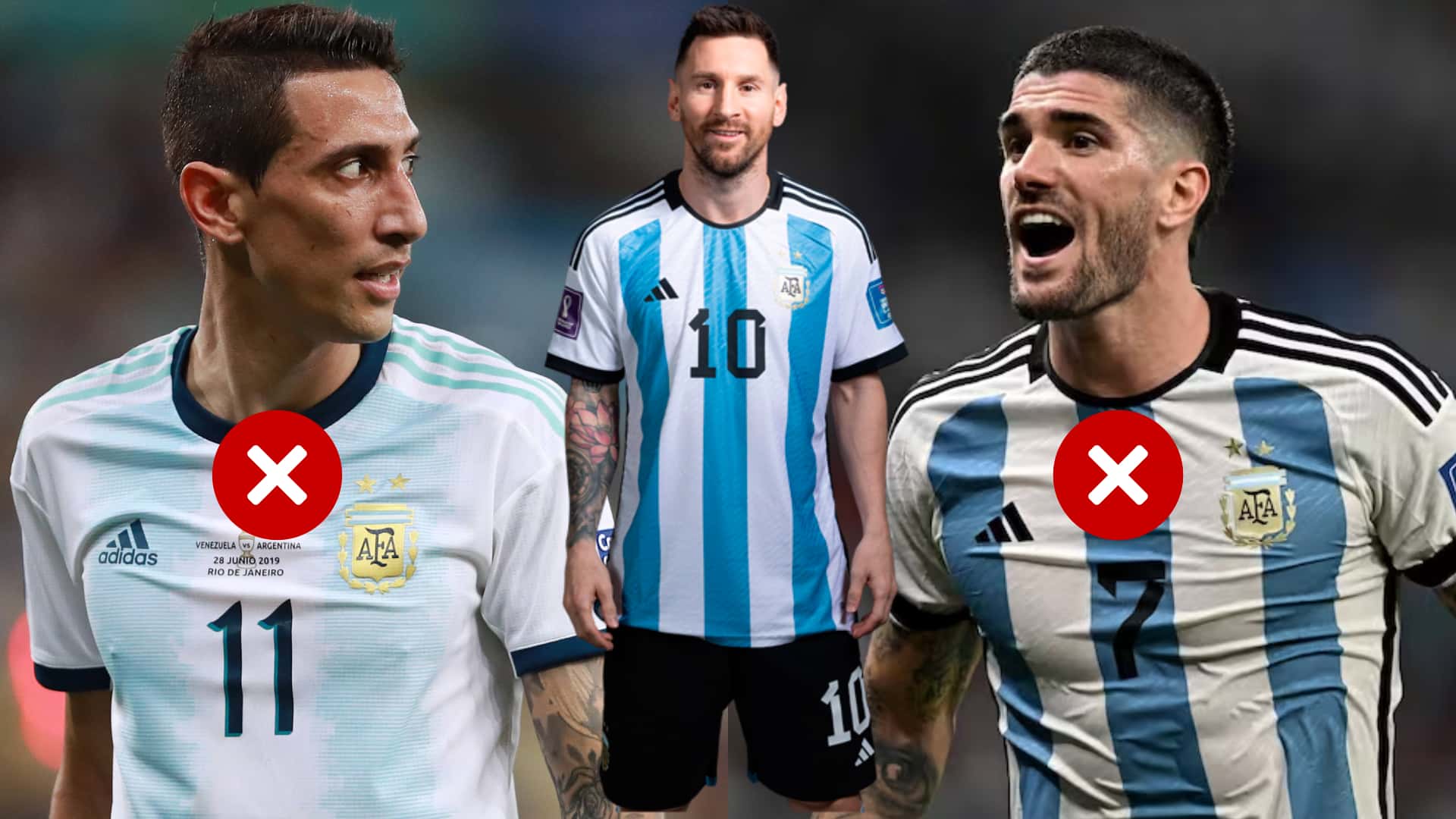 Messi eligió a su jugador favorito de la Selección Argentina