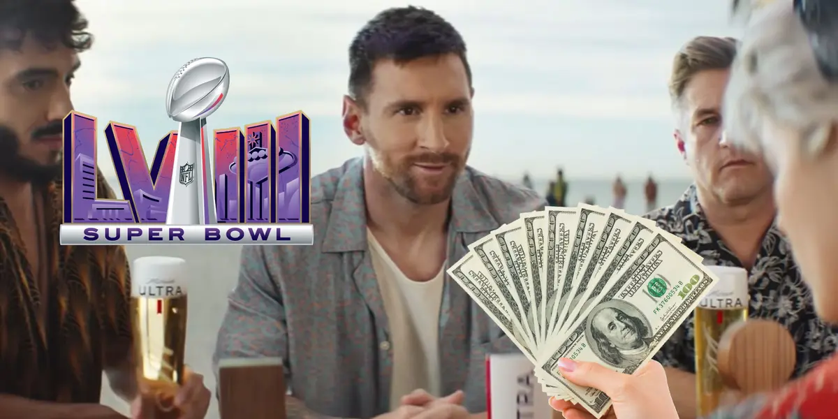 Messi protagoniza una publicidad del Super Bowl y mirá la fortuna que le pagaron