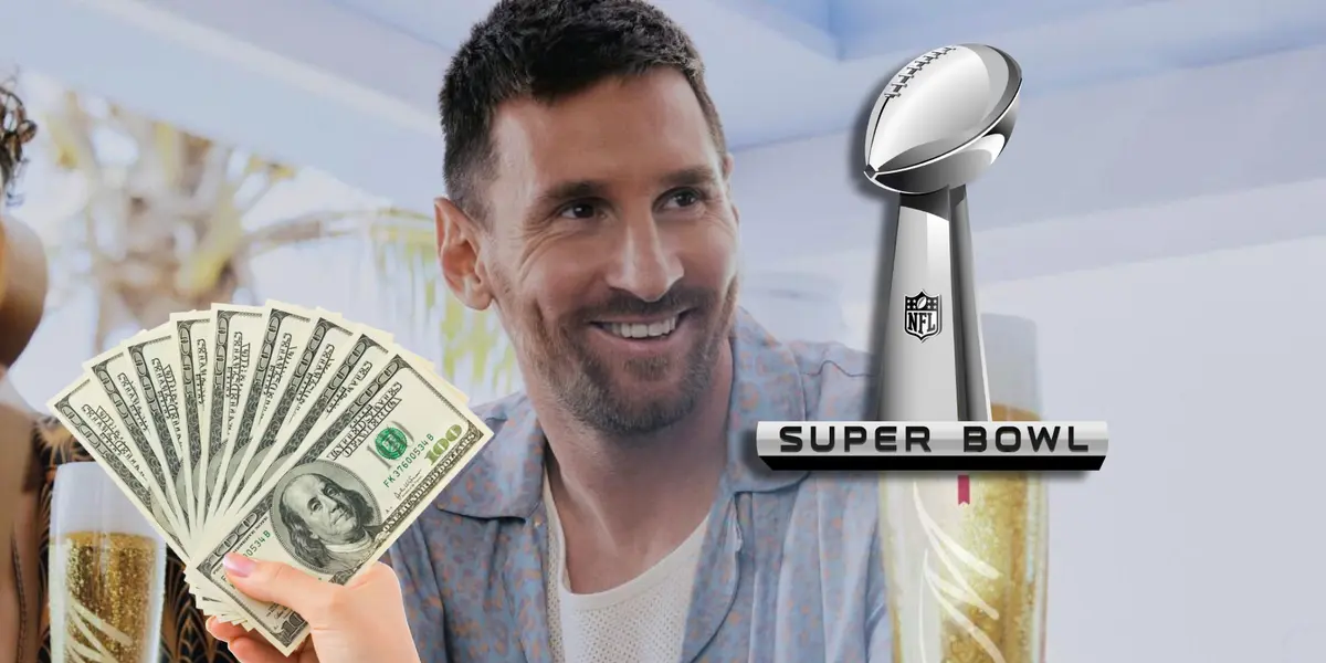 Messi ganó una fortuna por el comercial del Super Bowl