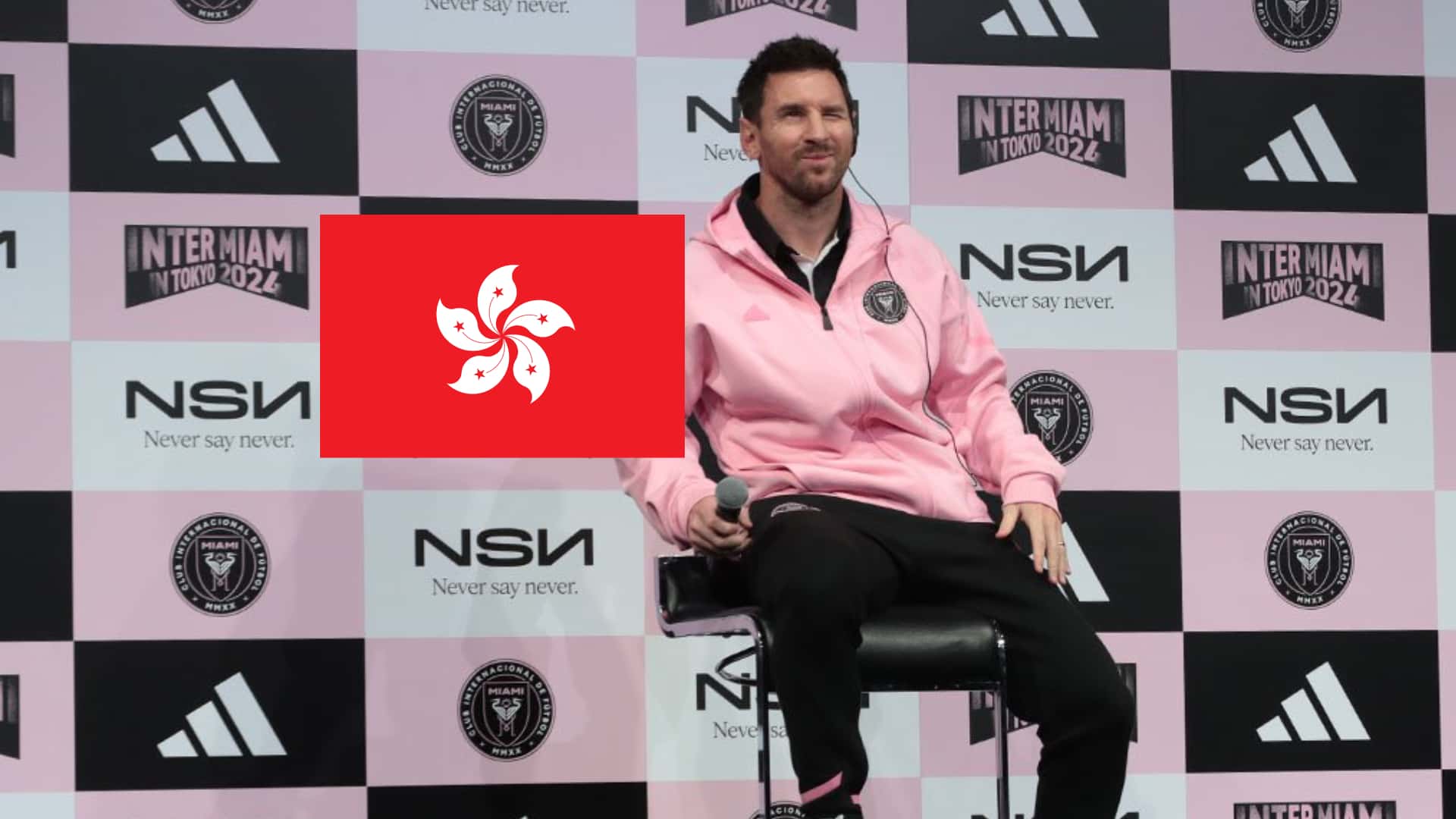 Messi le respondió a Hong Kong